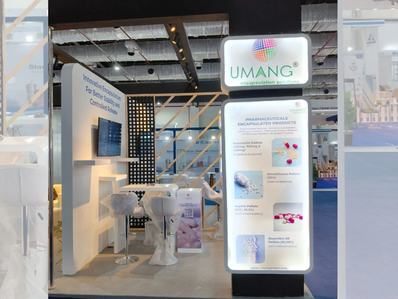 UMANG GLOBAL GROUP team engaging with Egyptian and North African pharmaceutical manufacturers and distributors at Pharmaconex