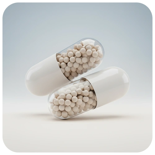 Custom Oralcare actives: encapsulated flims, taste masked actives and ingredient containers